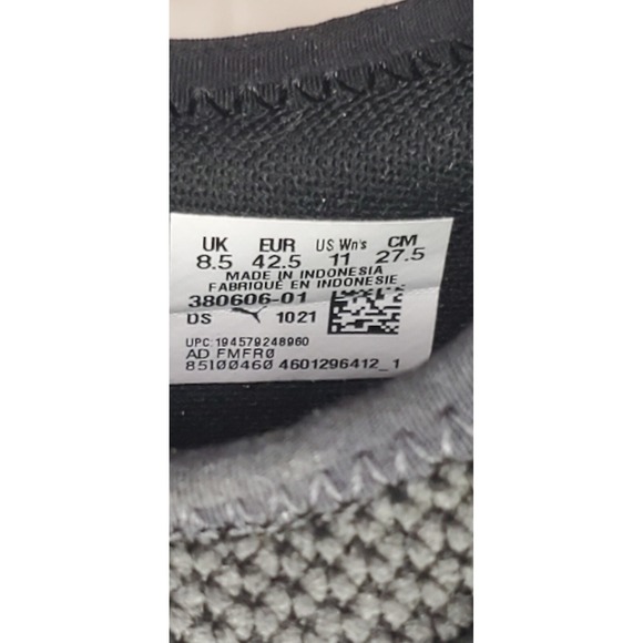 PUMA Women`s PACER FUTURE LUX (Med) Black/Rose Running Shoes Size 11 (1) 8.5 (2) - Picture 14 of 14